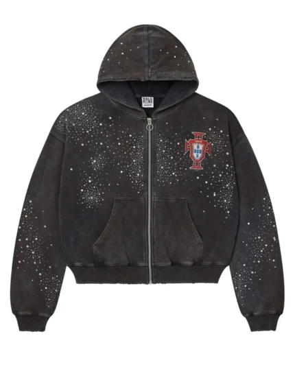 Vale Forever Pluto Custered Zip Up – Black