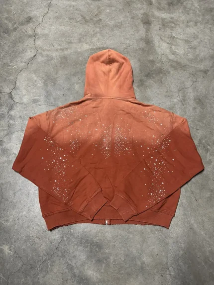 Vale Forever Classico Zip Up Hoodie - Orange