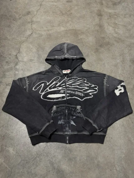 Vale Forever Religion Zip Up - Black