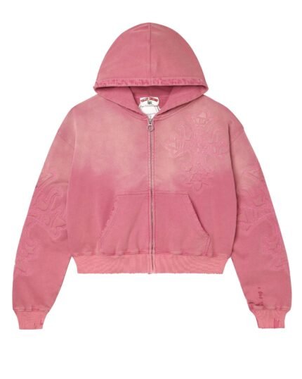 Vale Forever Carver Zip Up Hoodie - Pink