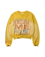 Vale Forever Excuse Me Crewneck - Yellow