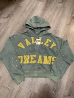 Vale Forever Bank Zip Up Hoodie - Green