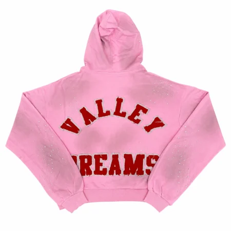 Vale Forever “Sea Cluster” (Pluto Clustered) Zip Up Hoodie Pink