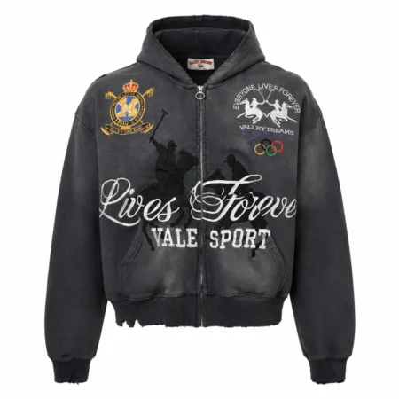Vale Forever “Life Is Forever” (Valley Sport) Zip Up Hoodie