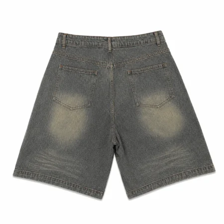 Vale Forever “Valley” Denim Shorts Grey