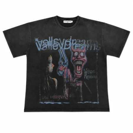 Vale Forever “Loud Whisper” / “Whisper Memories” Tee Black