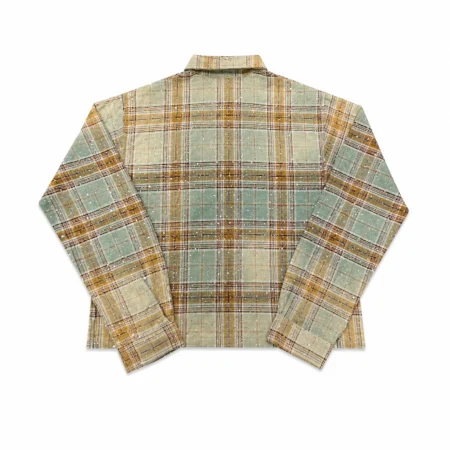 Vale Forever Rhinestone Plaid Flannel